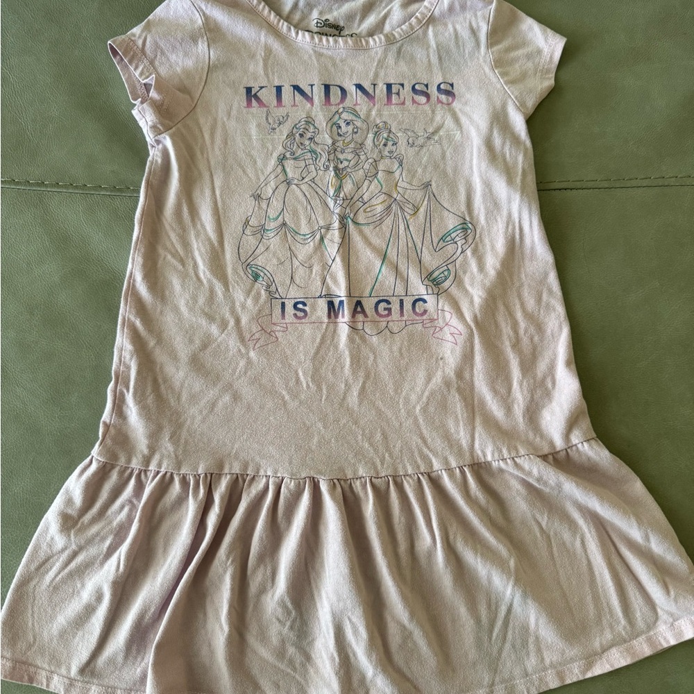 Disney Kids Pink Dress - Kindness is Magic